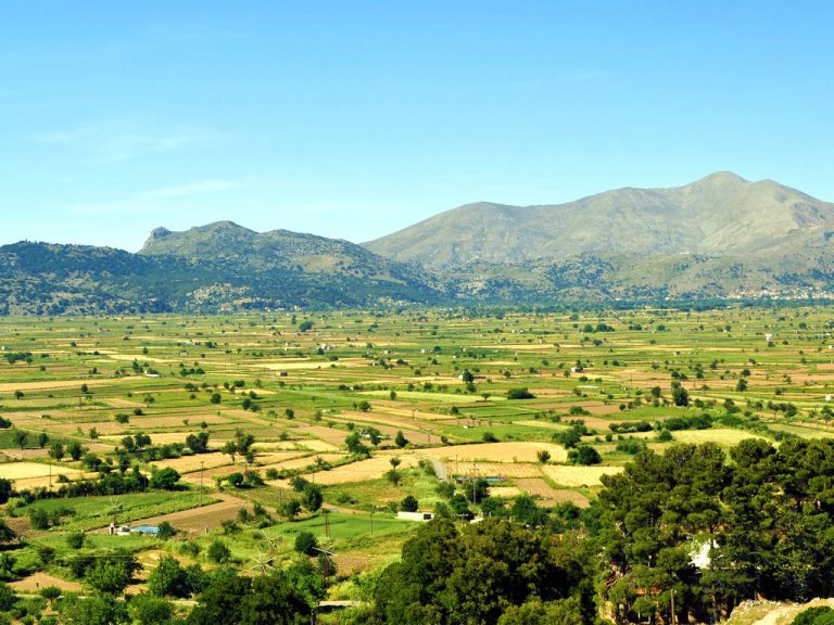 lassithi plateau in crete